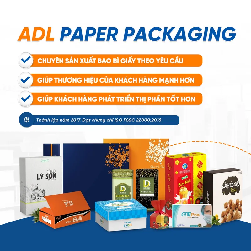 Sản phẩm 1 — Bao Bì ADL Paperpackaging - Công Ty TNHH Một Thành Viên ADL Paperpackaging — MST 3702574723