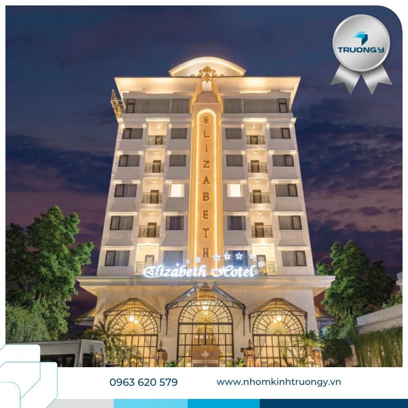 Sản phẩm khach san elizabeth 1 — Nhôm Kính Trường ý - Công Ty TNHH MTV Sản Xuất Thương Mại & Dịch Vụ Trường ý — MST 3702577065