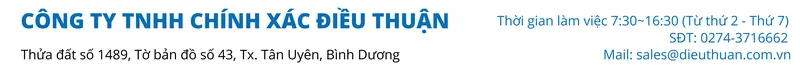 Văn phòng Công Ty TNHH Chính Xác Điều Thuận #1 — MST 3702578929