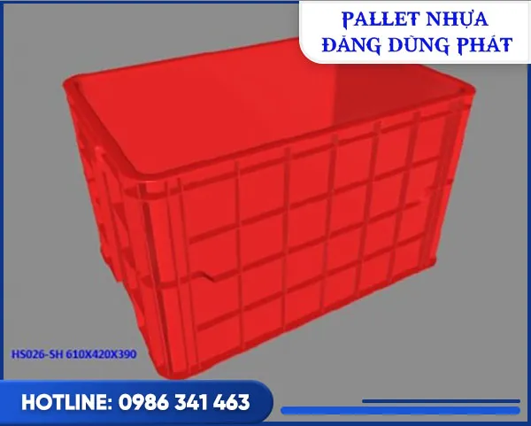 Sản phẩm song nhua bit HS026 SB — Pallet Nhựa Đăng Dũng Phát - Công Ty Trách Nhiệm Hữu Hạn Một Thành Viên Đăng
Dũng Phát — MST 3702583894