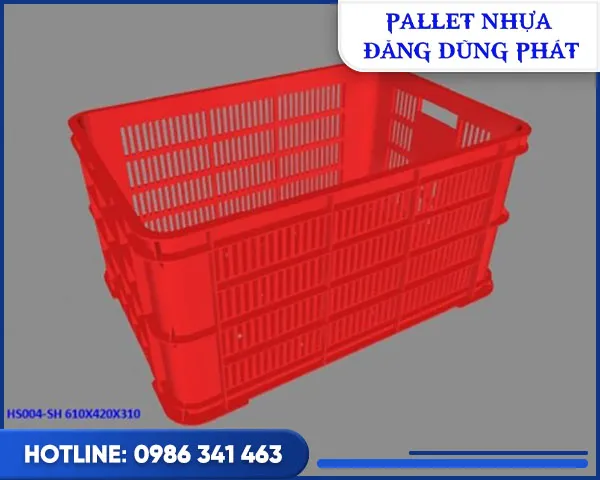 Sản phẩm song nhua ho hs004 sh — Pallet Nhựa Đăng Dũng Phát - Công Ty Trách Nhiệm Hữu Hạn Một Thành Viên Đăng
Dũng Phát — MST 3702583894