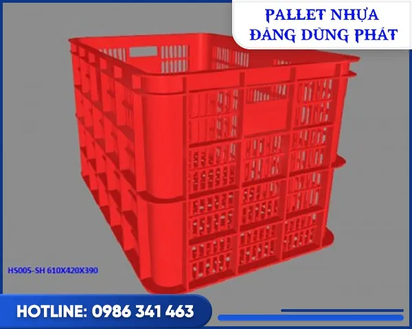 Sản phẩm song nhua ho hs005 sh — Pallet Nhựa Đăng Dũng Phát - Công Ty Trách Nhiệm Hữu Hạn Một Thành Viên Đăng
Dũng Phát — MST 3702583894