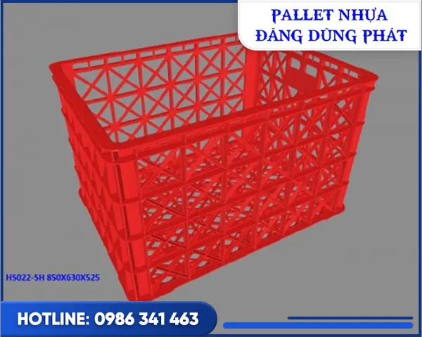 Sản phẩm song nhua ho HS022_SH — Pallet Nhựa Đăng Dũng Phát - Công Ty Trách Nhiệm Hữu Hạn Một Thành Viên Đăng
Dũng Phát — MST 3702583894