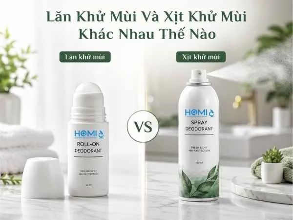 Sản phẩm Lan Khu Mui Va Xit Khu Mui Khac Nhau The Nao — Công Ty TNHH Dược Mỹ Phẩm Homi — MST 3702595748