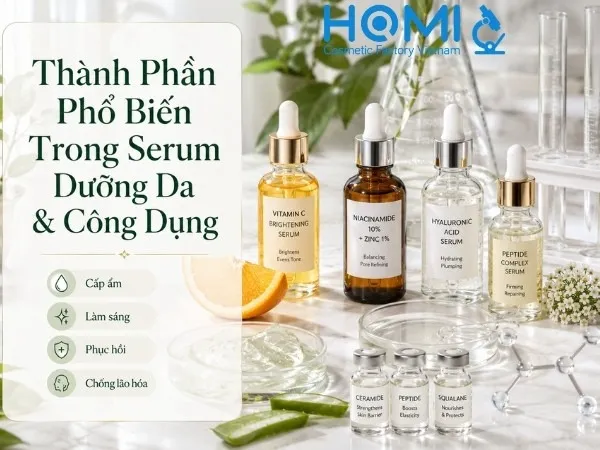 Sản phẩm Thanh Phan Pho Bien Trong Serum Duong Da Cong Dung — Công Ty TNHH Dược Mỹ Phẩm Homi — MST 3702595748
