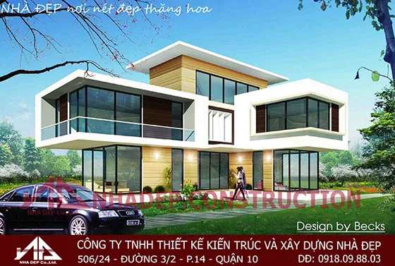 Sản phẩm mau biet thu hien dai dep.... — Công Ty TNHH Thương Mại Xây Dựng Giang Hoàng Kiệt — MST 3702602466