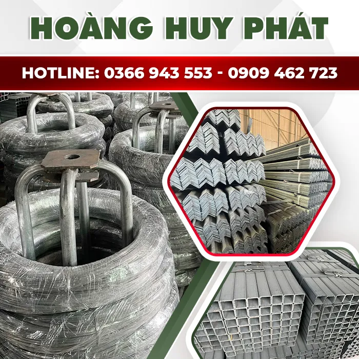 Sản phẩm intro — Chi Nhánh Hồ Chí Minh - Công Ty TNHH Sản Xuất Thương Mại Thép Hoàng Huy Phát
Bình Dương — MST 3702609253