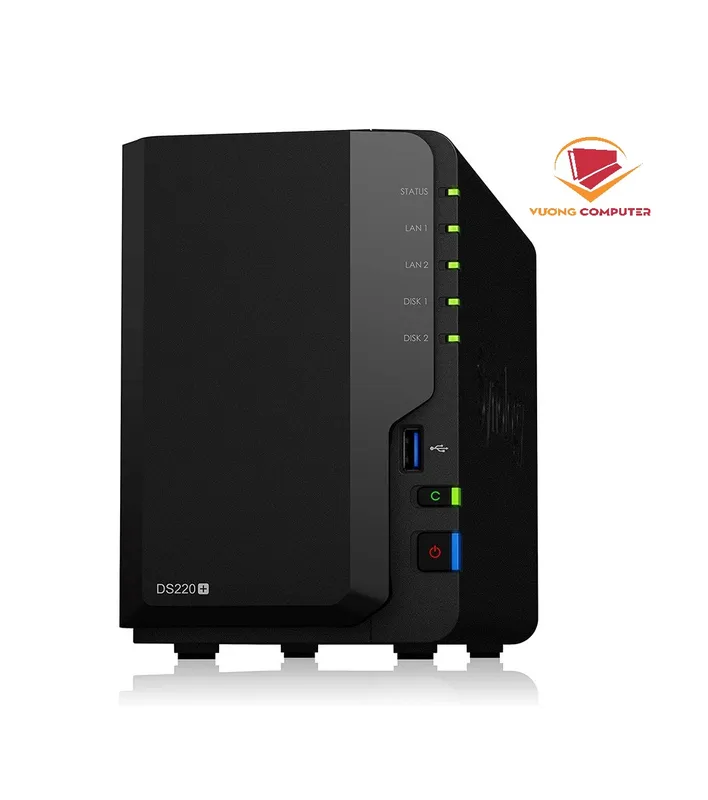 Sản phẩm NAS Synology DiskStation DS220 — Công Ty TNHH Công Nghệ Thông Tin Vương COMPUTER — MST 3702620095