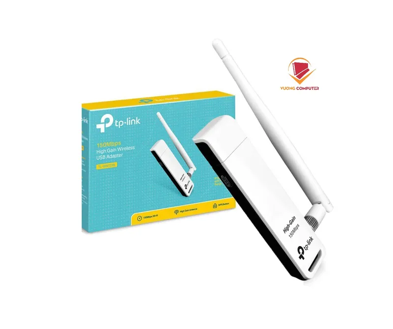 Sản phẩm USB Wifi 150Mbps TP Link TL WN722N — Công Ty TNHH Công Nghệ Thông Tin Vương COMPUTER — MST 3702620095