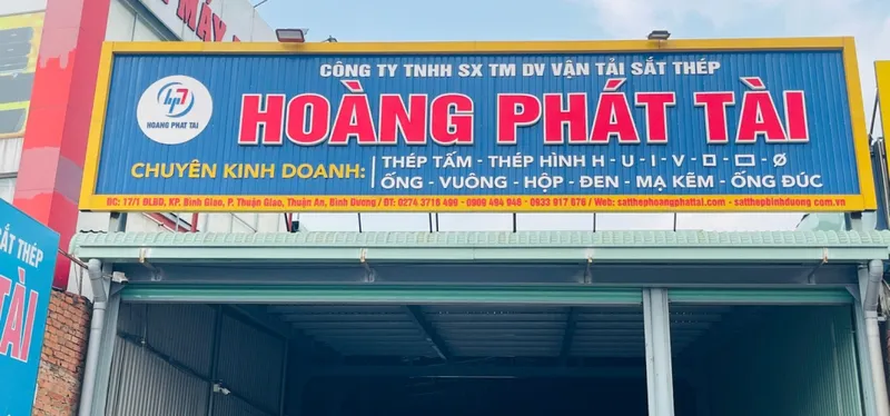 Sản phẩm hoang phat tai 20400 — Sắt Thép Hoàng Phát Tài - Công Ty TNHH Sản Xuất Thương Mại Dịch Vụ Vận Tải Sắt
Thép Hoàng Phát Tài — MST 3702626185