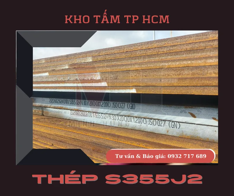 Sản phẩm Thep tam S355J2 kho thep Minh Hung — Công Ty TNHH Thương Mại Thép Minh Hưng — MST 3702643617