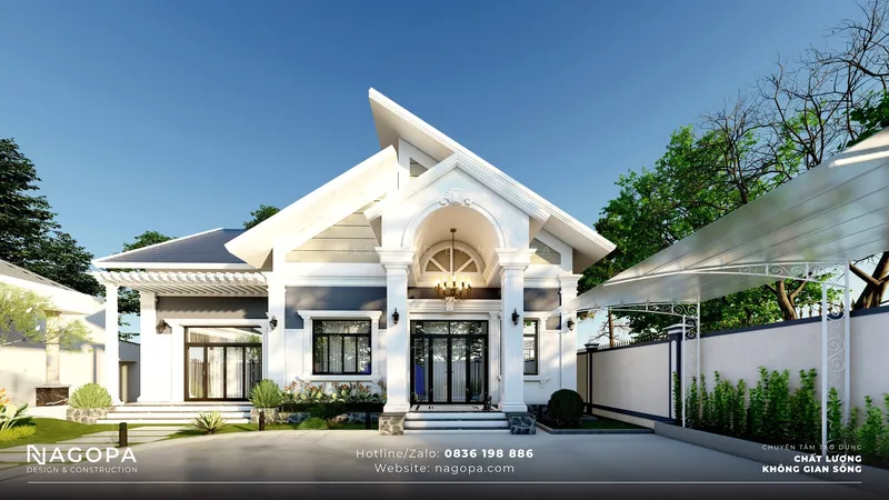 Sản phẩm biet thu mini 1 tang tai chon thanh — Thiết Kế Xây Dựng NAGOPA - Công Ty TNHH Tư Vấn Đầu Tư Xây Dựng NAGOPA — MST 3702659790