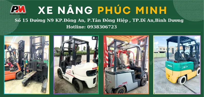 Sản phẩm 1 1737338020 — Cho Thuê Xe Nâng Phúc Minh - Công Ty TNHH Thương Mại Dịch Vụ Kỹ Thuật Xe Nâng
Phúc Minh — MST 3702661359