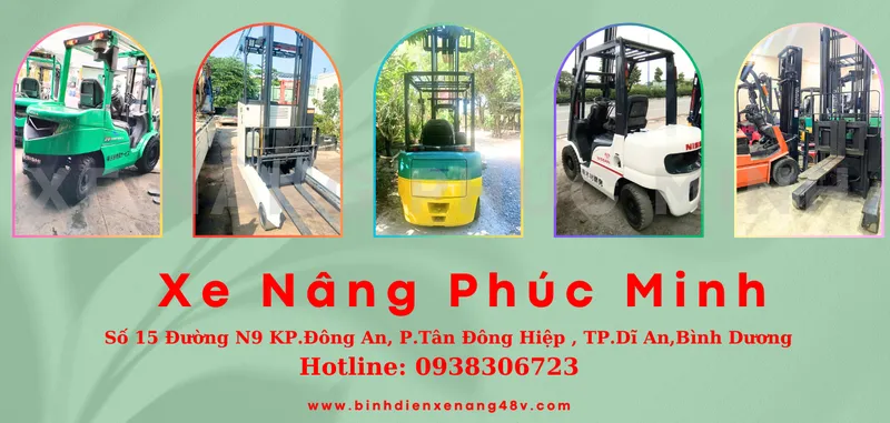 Sản phẩm 4 1737337602 — Cho Thuê Xe Nâng Phúc Minh - Công Ty TNHH Thương Mại Dịch Vụ Kỹ Thuật Xe Nâng
Phúc Minh — MST 3702661359