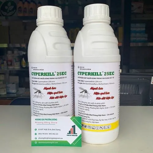 Sản phẩm cyperkill 25ec_ 02 05 2025 16 30 12 — Diệt Côn Trùng Phương Đông - Công Ty TNHH Thương Mại Và DV Hoàng Gia Phương Đông — MST 3702668474