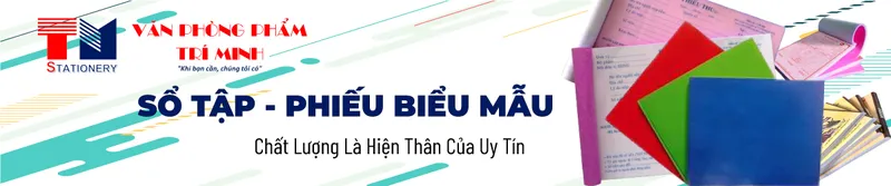 Sản phẩm tap sach — Công Ty TNHH Thương Mại - Dịch Vụ - Văn Phòng Phẩm Trí Minh — MST 3702670755