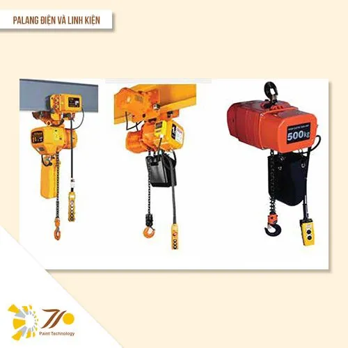 Sản phẩm palang dien va linh kien — Dây Chuyền Sơn Tĩnh Điện Thịnh Phát - Công Ty Cổ Phần Công Nghệ Sơn Thịnh Phát — MST 3702673964