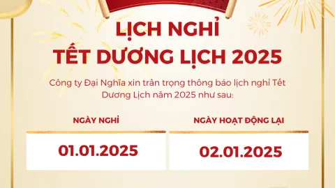 Sản phẩm tet 2025 dn — Công Ty TNHH Cơ Khí Công Nghiệp Đại Nghĩa — MST 3702682454