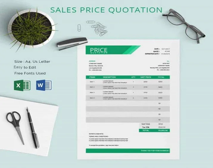 Sản phẩm bang bao gia dep tren excel 8972_715x565 — Công Ty TNHH CVC Global — MST 3702683627