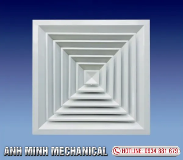Sản phẩm cua gio khech tan vuong — Thiết Bị Thông Gió Anh Minh - Công Ty TNHH Dịch Vụ Cơ Khí Xây Dựng Anh Minh — MST 3702692036