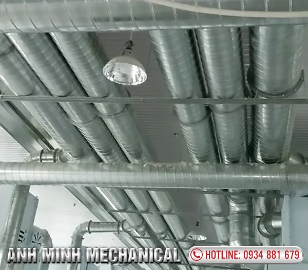 Sản phẩm thi cong he thong thong gio cong ty Bao Thach — Thiết Bị Thông Gió Anh Minh - Công Ty TNHH Dịch Vụ Cơ Khí Xây Dựng Anh Minh — MST 3702692036