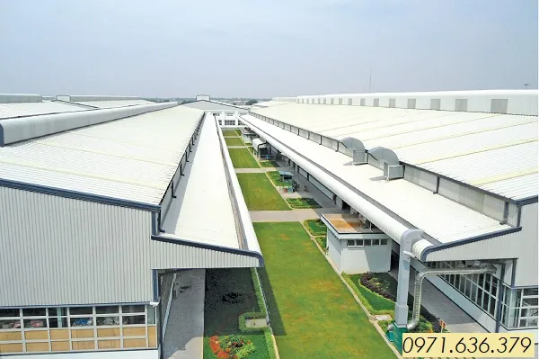 Sản phẩm 1684899058_nha xuong khung thep — Công Ty TNHH Cơ Khí Xây Dựng Hải Đăng Phát — MST 3702702125