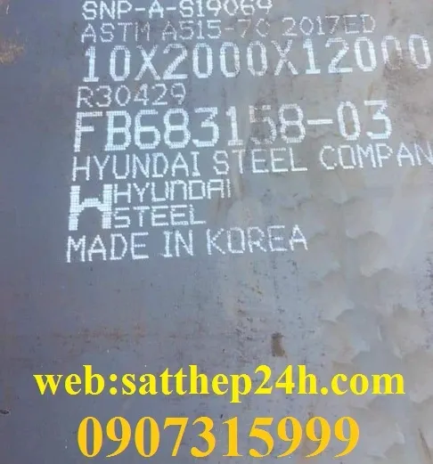 Sản phẩm thep a515 10mm 4009 — Công Ty TNHH Alpha Steel — MST 3702703390