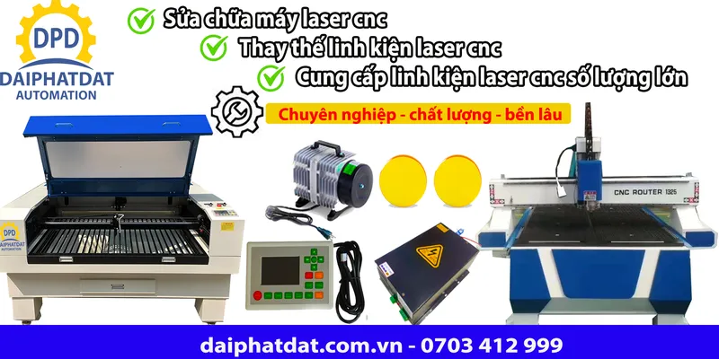 Sản phẩm linh kien cnc laser — Máy Cắt Khắc Laser Đại Phát Đạt - Công Ty TNHH Tự Động Hóa Đại Phát Đạt — MST 3702714988