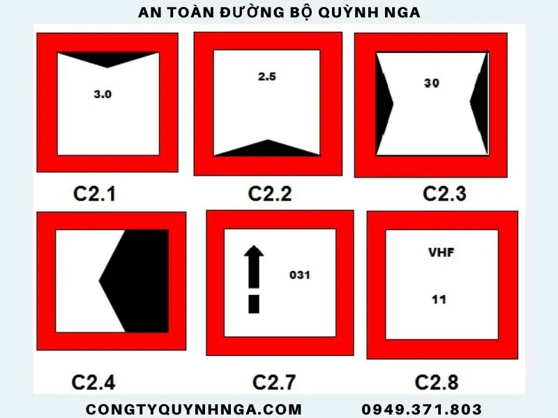Sản phẩm Bien bao giao thong duong thuy3 — Công Ty TNHH Vận Tải Và An Toàn Đường Bộ Quỳnh Nga — MST 3702727779