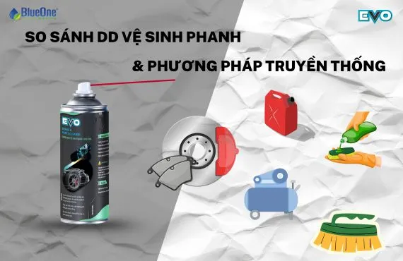Sản phẩm So sanh dung dich ve sinh phanh voi cac phuong phap truyen thong 570x370 — Công Ty Cổ Phần Blueone — MST 3702740152