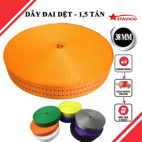 Sản phẩm day dai det 38mm 15 tan 1 — Công Ty TNHH Stavico — MST 3702746683