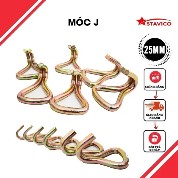 Sản phẩm moc j 25mm — Công Ty TNHH Stavico — MST 3702746683