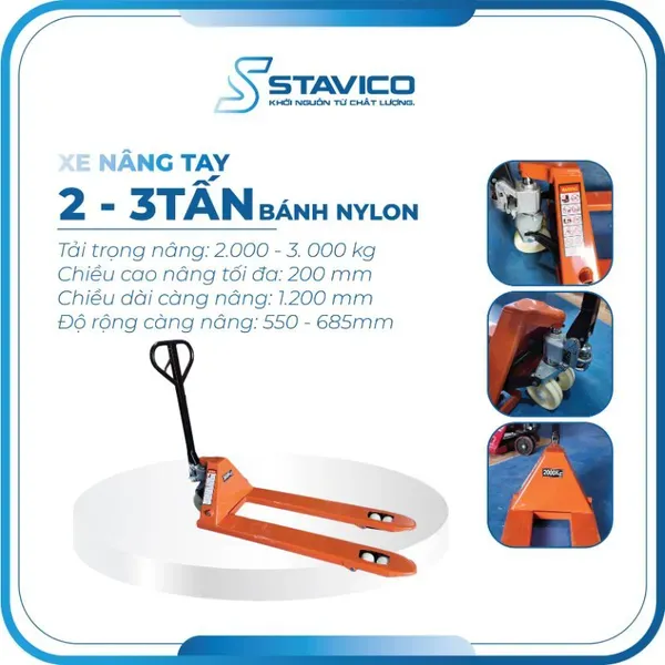 Sản phẩm xe nang nylon 1 — Công Ty TNHH Stavico — MST 3702746683