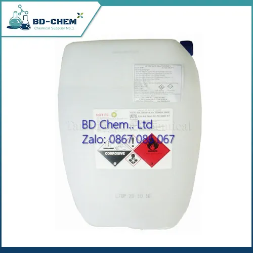 Sản phẩm Acetic — Hóa Chất Xử Lý Nước Bình Dương - Công Ty TNHH Bình Dương Chem — MST 3702750707
