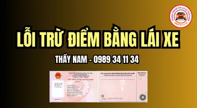 Sản phẩm loi tru diem bang lai xe — Dạy Nghề Lái Xe Thầy Nam - Công Ty TNHH Dạy Nghề Lái Xe Thầy Nam — MST 3702758791