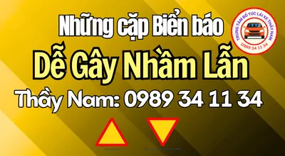 Sản phẩm bien bao de gay nham lan — Dạy Nghề Lái Xe Thầy Nam - Công Ty TNHH Dạy Nghề Lái Xe Thầy Nam — MST 3702758791
