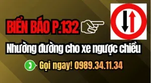 Sản phẩm bien bao p132 300x165 — Dạy Nghề Lái Xe Thầy Nam - Công Ty TNHH Dạy Nghề Lái Xe Thầy Nam — MST 3702758791