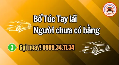 Sản phẩm bo tuc tay lai nguoi chua co bang — Dạy Nghề Lái Xe Thầy Nam - Công Ty TNHH Dạy Nghề Lái Xe Thầy Nam — MST 3702758791
