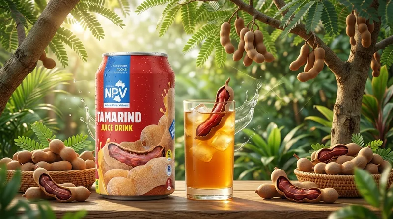 Sản phẩm Tamarind juice drink — Công Ty TNHH Nước Giải Khát Nguyên Phẩm Việt — MST 3702775652