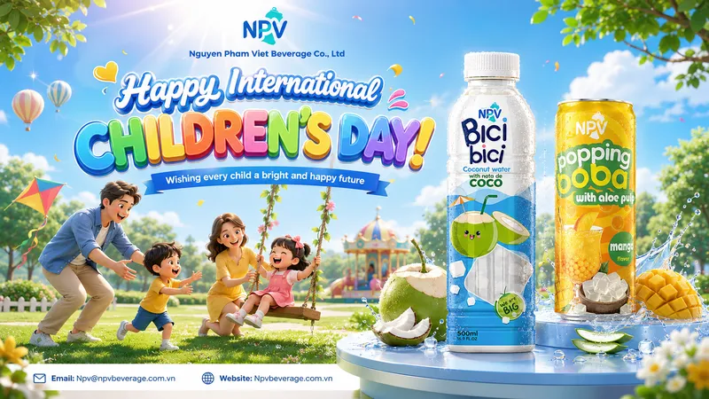 Sản phẩm NPV Childrens Day 1 — Công Ty TNHH Nước Giải Khát Nguyên Phẩm Việt — MST 3702775652