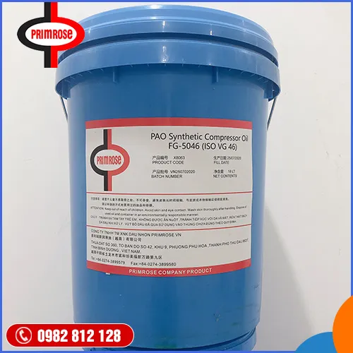 Sản phẩm FG 5046 — Dầu Máy Primrose - Công Ty TNHH Thương Mại Xuất Nhập Khẩu Dầu Nhờn Primrose Việt
Nam — MST 3702779946