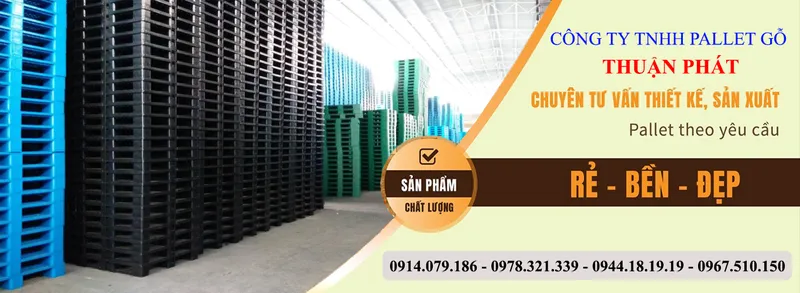Sản phẩm anh baner pallet nhua 2 — Pallet Thuận Phát - Công Ty TNHH Pallet Gỗ Thuận Phát — MST 3702828978