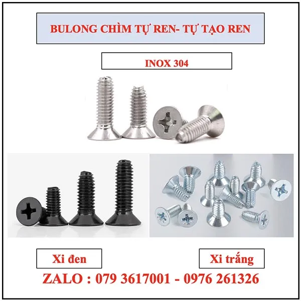 Sản phẩm Bulong chim tu ren   tu tao ren   tu taro denfnl — Bulong ốc Vít Cường Thịnh - Công Ty TNHH Công Nghiệp Hóa Cường Thịnh — MST 3702868219