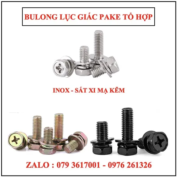 Sản phẩm Bulong luc giac pake tong hopfnl — Bulong ốc Vít Cường Thịnh - Công Ty TNHH Công Nghiệp Hóa Cường Thịnh — MST 3702868219