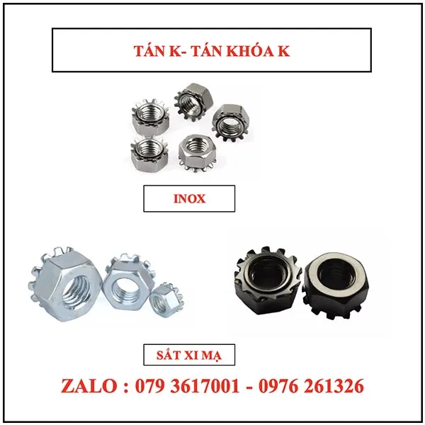 Sản phẩm Tan K   Tan Khoa Kfnl — Bulong ốc Vít Cường Thịnh - Công Ty TNHH Công Nghiệp Hóa Cường Thịnh — MST 3702868219