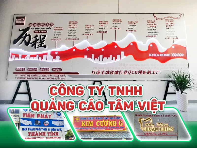 Sản phẩm Anh gioi thieu — Bảng Biển Quảng Cáo Bình Phước - Công Ty TNHH Quảng Cáo Tâm Việt — MST 3702904876