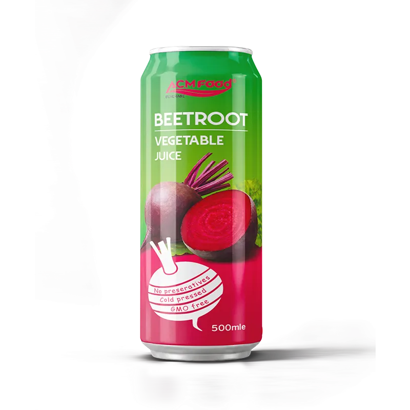 Sản phẩm 500ml acm beetroot vegetable juice sleek can — Công ty TNHH Thực Phẩm ACM — MST 3702952076