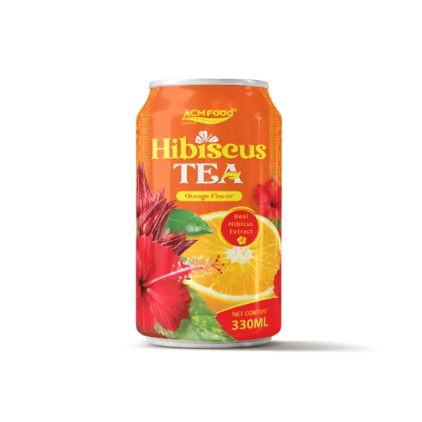 Sản phẩm HIBISCUS TEA 330ML_800PX ORANGE 600x600 — Công ty TNHH Thực Phẩm ACM — MST 3702952076