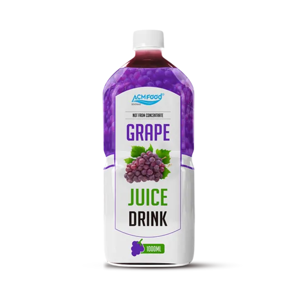 Sản phẩm JUICE PET 1L_GRAPE_NEW 2026 600x600 — Công ty TNHH Thực Phẩm ACM — MST 3702952076