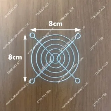 Sản phẩm luoi bao ve quat tan nhiet 8x8 — Công ty TNHH Cơ Điện Wei Yi — MST 3702958511